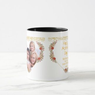 Happy Birthday Mothers Day Gift Family Photo Mug Mugg
