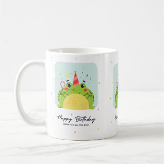 Happy Birthday Mugg – Färgglad Rolig Födelsedagska