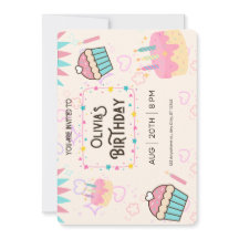 Happy Birthday pnik Invitation