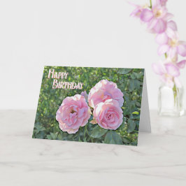 Happy Birthday Roses - Card Kort
