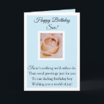 Happy Birthday Son Kort<br><div class="desc">Happy Birthday Son</div>