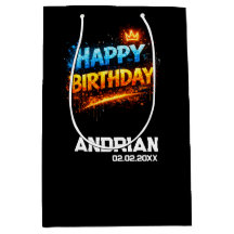Happy Birthday Splash Design (Anpassad)