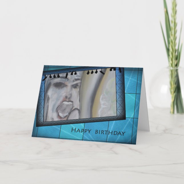 happy birthday _ Titel: 'only for me' Kort (Framsida)