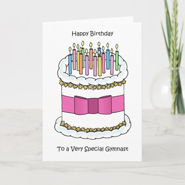 Happy Birthday to Gymnast Kort (Framsida)