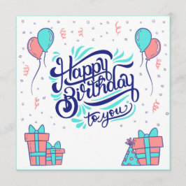 Happy Birthday to You Kort