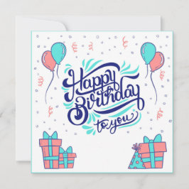 Happy Birthday to You Kort