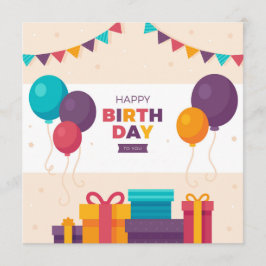 Happy Birthday To You Kort
