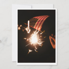 Happy Birthday USA Greeting Card Julkort