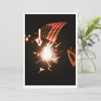 Happy Birthday USA Greeting Card Julkort