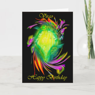 Happy Birthday Virgo - Jungfrau Kort