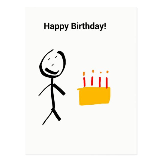Happy Birthday Vykort
