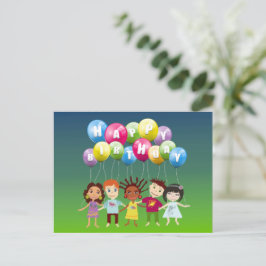 Happy Birthday Vykort