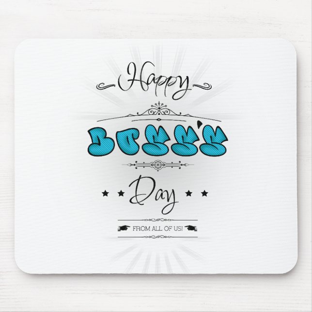 Happy Boss's Day Musmatta (Framsidan)