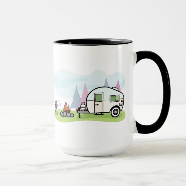 Happy Camper Trailer Mugg (Höger)
