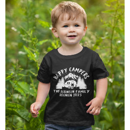 Happy Campers Family Reunion T Shirt