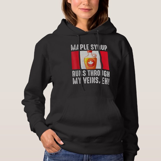 Happy Canada Day Maple Syrup Maple Tree Tapping Me T Shirt (Framsida)
