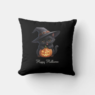Happy Cats Halloween Kudde