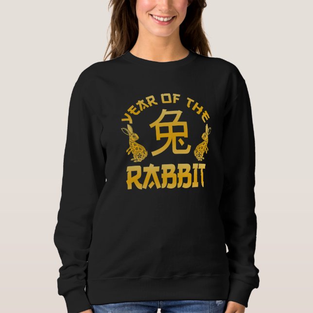 Happy Chinese New Year 2023 Year of the Rabbit Zod T Shirt (Framsida)