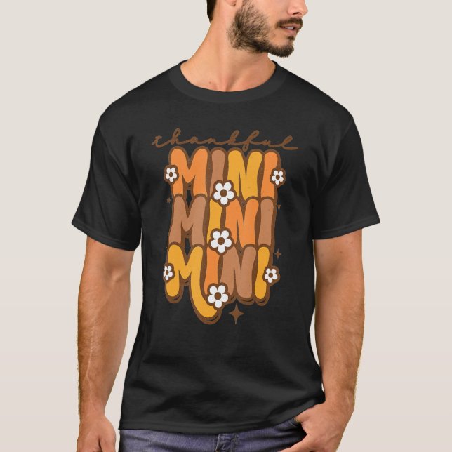 Happy Chrismukkah  Thankful Mini T Shirt (Framsida)