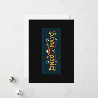 Happy Cinco de May Greeting Card Julkort