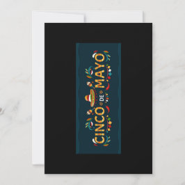 Happy Cinco de May Greeting Card Julkort