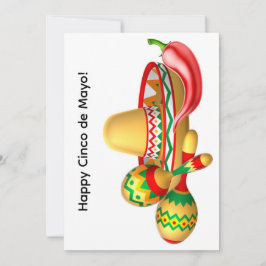 Happy Cinco de Mayo Greeting Card Julkort