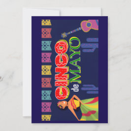 Happy Cinco de Mayo Greeting Card Julkort