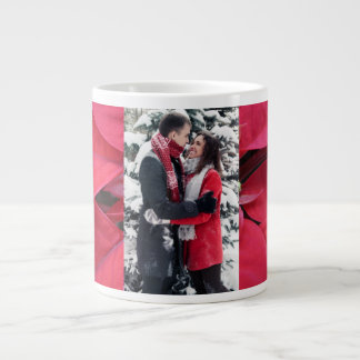 Happy Couple Jumbo Poinsettia Mug Jumbo Mugg