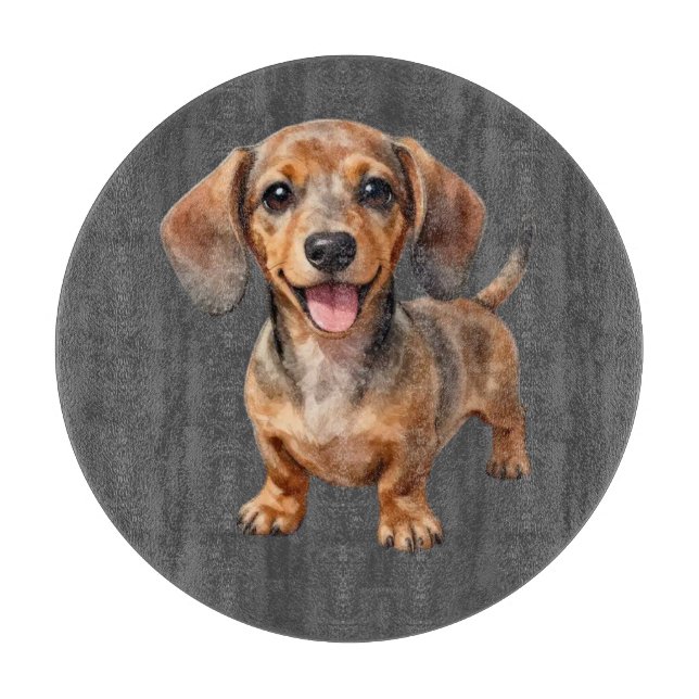 Happy Dachshund Puppy (Framsidan)