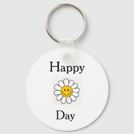 Happy Day Cheerful Keychain Nyckelring