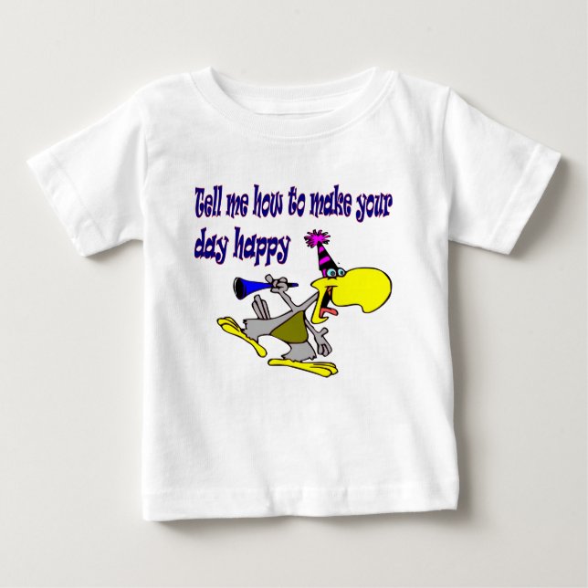 happy day t shirt (Framsida)