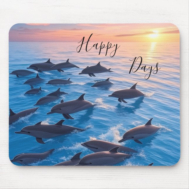 Happy Days Mousepad Musmatta (Framsidan)
