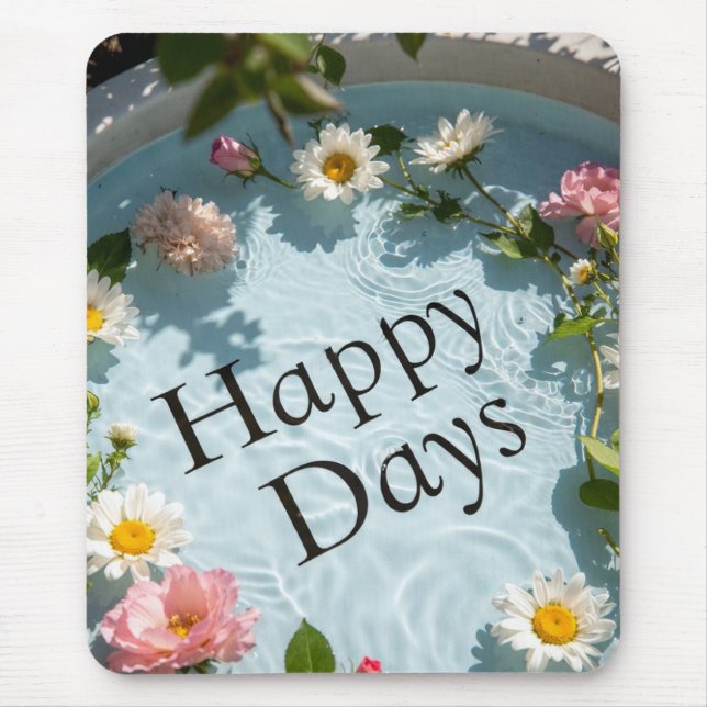 Happy Days Mousepad Musmatta (Framsidan)