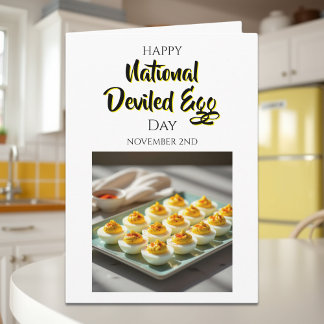 Happy Deviled Egg Day | November 2nd Kort