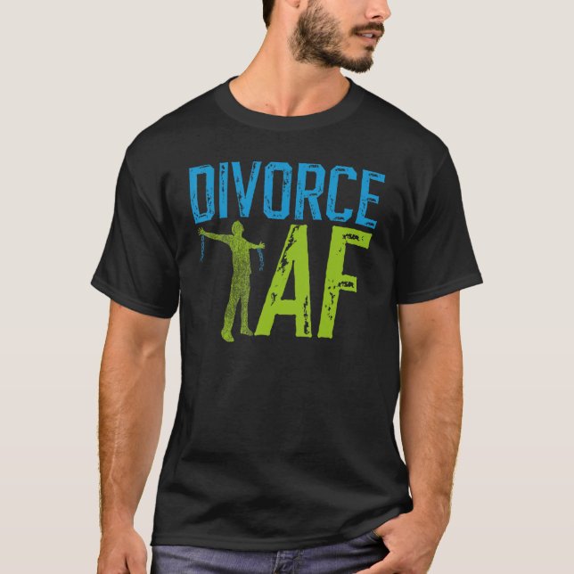 Happy Divorce Party Divorce Af T Shirt (Framsida)