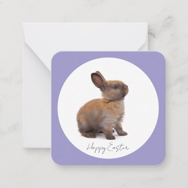 Happy Easter Anteckningskort (Framsida)