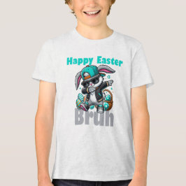 Happy Easter Bruh, Easter Bunny Dabbing T Shirt