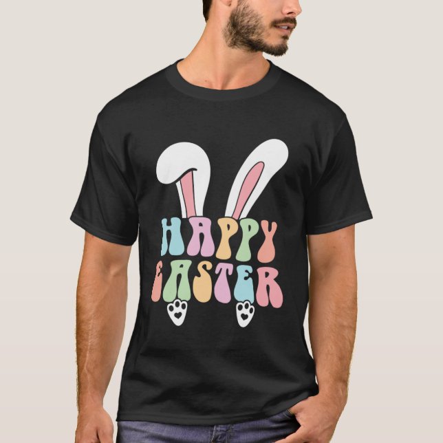 Happy Easter Bunny  Cute Easter for Boys Girls  1 T Shirt (Framsida)