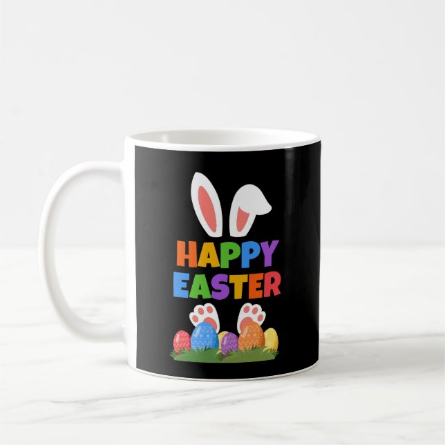 Happy Easter Bunny  Kaffemugg (Vänster)