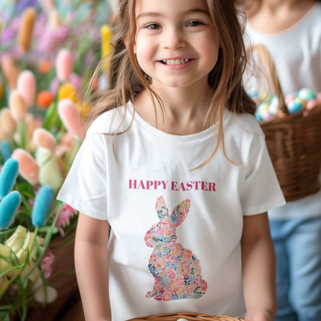 Happy Easter | Bunny Kids T-Shirt (Skapare uppladdad)