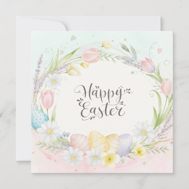 Happy Easter Card Julkort (Framsida)