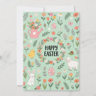 Happy Easter Card  Julkort