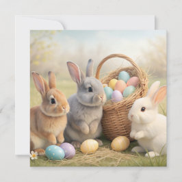 Happy Easter Card Julkort