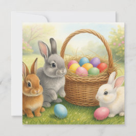Happy Easter Card Julkort