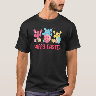 Happy Easter Cute Puzzle Pieces Rabbit Autism Awar T Shirt