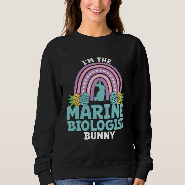 Happy Easter Day I m the Marine Biologist Bunny T Shirt (Framsida)