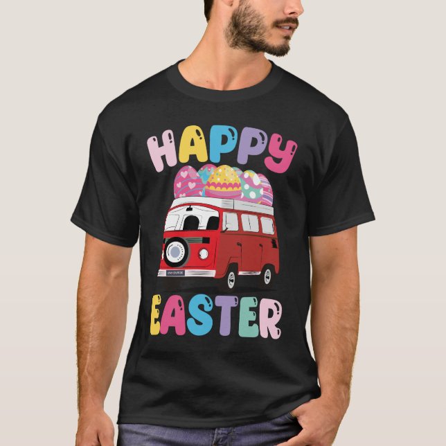 Happy Easter Day T Shirt (Framsida)