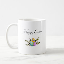 Happy Easter Elegant Decorated Eggs  Kaffemugg