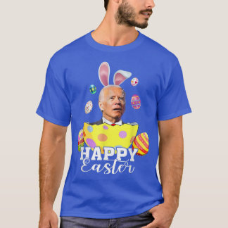 Happy Easter Funny Joe Biden Easter Holiday Vintag T Shirt