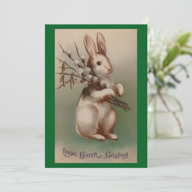 Happy Easter Greeting Card Julkort (Stående Fram)
